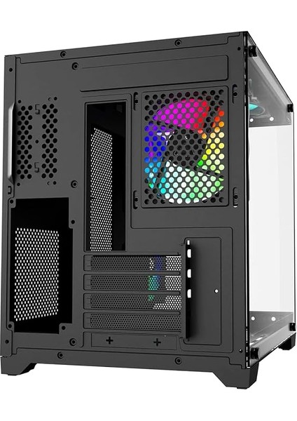 3 Rgb Fanlı Temperli Cam Panel Boş M-Atx Gaming Oyuncu Bilgisayar Kasası indirimleri
