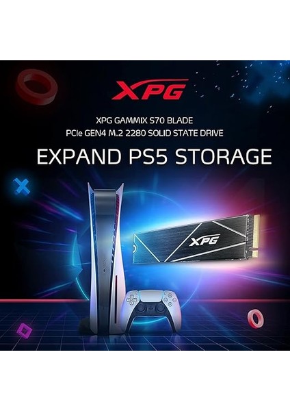 Xpg Gammix S70 Blade 1tb 7400-5500MB Pcıe GEN4X4 M.2 Nvme SSD modelleri