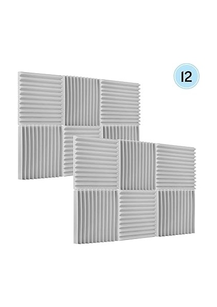 Köpük Paneller, Stüdyo Akustik Köpükler Küçük ve Orta Odalar Için 11 Yuvalı Emme Panelleri, Ev Stüdyoları, Oyun Odaları (12PCS) modelleri
