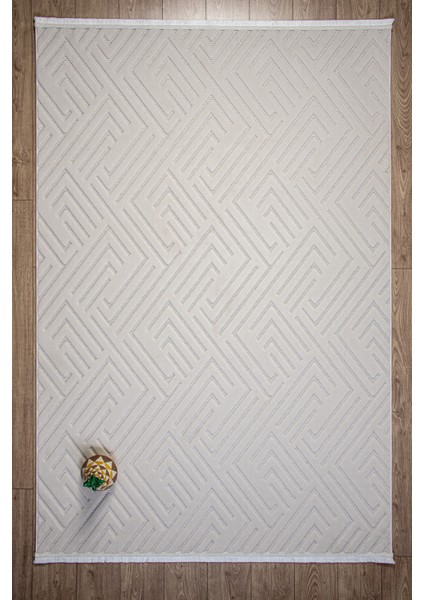 Krem Sisal Bukle Dokuma Hasır Makine Halısı Saçaklı Kaymaz Oturma Salon Mutfak Çocuk Oda Yolluk fiyatları