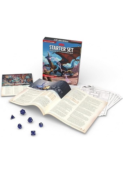 & Dragons D&d Başlangıç Seti: Of Stormwreck Isle