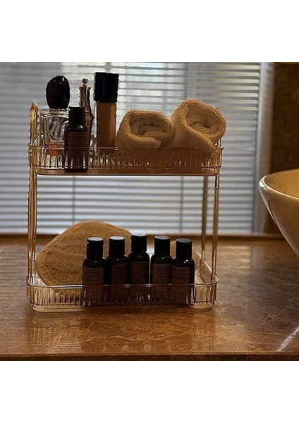 Düzenleyici Organizer Banyo Rafı (Amber Sarı) fırsatları