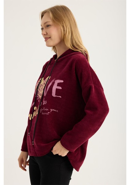 Kadife Yaldızlı Sweat fiyatları