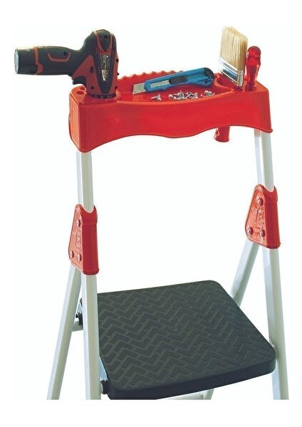 Elegance 7+1 Geniş Basamaklı Kolay Taşıma Aparatlı Merdiven Kaliteli Paslanmaz fırsatları