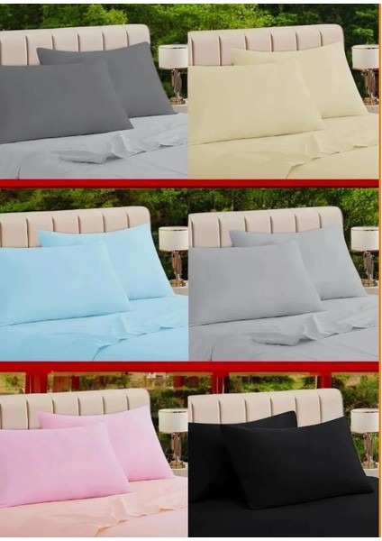 Cloud Pamuklu 12 'li Renkli Yastık Kılıfı