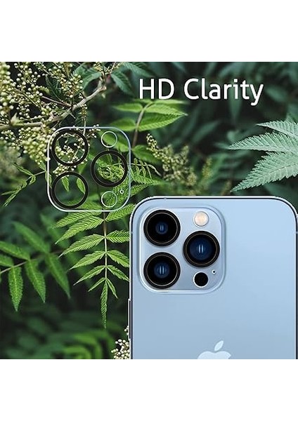 Trend iPhone 14 Pro ve 14 Pro Max Uyumlu Kamera Lens Koruyucu Temperli Cam 9h Sertlik Hd Şeffaf Kapağı fiyatları