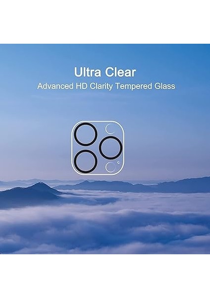 Trend iPhone 14 Pro ve 14 Pro Max Uyumlu Kamera Lens Koruyucu Temperli Cam 9h Sertlik Hd Şeffaf Kapağı modelleri
