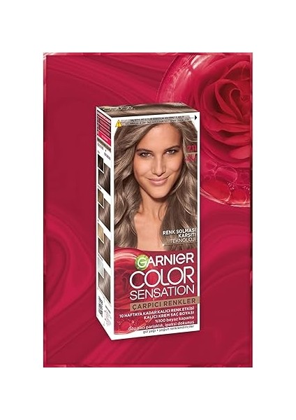 Çarpıcı Renkler 7.11 Küllü Kumral Saç Boyası fırsatları