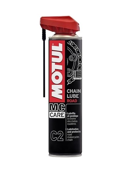 Yağ Zinciri Yağlayıcı Sprey Zincir Madeni Yol Mc Bakım C2 400 ml