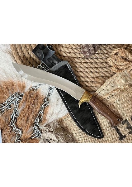 Yapımı Büyük Bıçak Kukri Pala