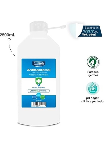 Fresh Antibakteriyel Sıvı Sabun 2,5 Lt fiyatları