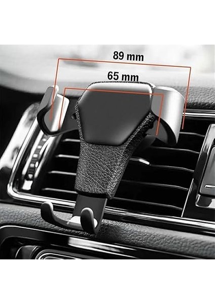 Araç Içi Klima Izgarasına Takılabilen Plastik Oto Telefon Tutucu Gravity modelleri