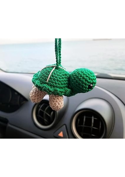 Yapımı Kaplumbağa, Sevimli Araba Aksesuarları, Oto Dikiz Aynası Süsü, Hediyelik. fırsatları