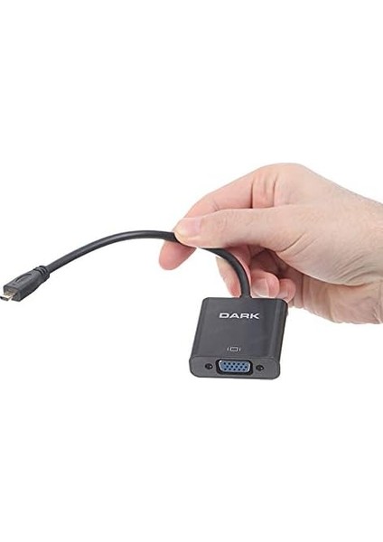 Micro HDMI - VGA Aktif Dijital- Analog Dönüştürücü (Dk-Hd-Ahdmıcroxvga) modelleri