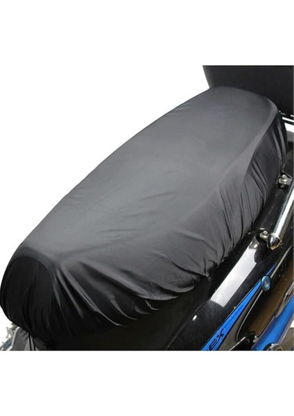 Spacy Activa Vespa Küçük Model Scooter Universal Motosiklet Siyah Sele Kılıfı Motor Koltuk Brandası