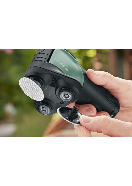 3 Adet Zımpara Diski (Ø 38 Mm, Eksantrik Zımpara Makinesi Aksesuarı) fırsatları