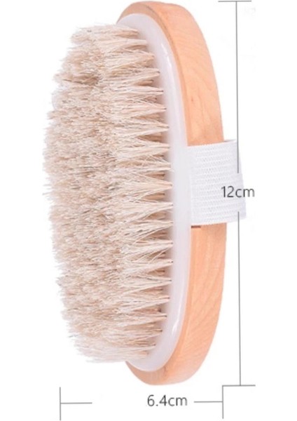 Parlak ve Pürüzsüz Görünüm Sağlayan %100 Doğal At Kılı Selülit Fırçası (Özel Kutulu) modelleri