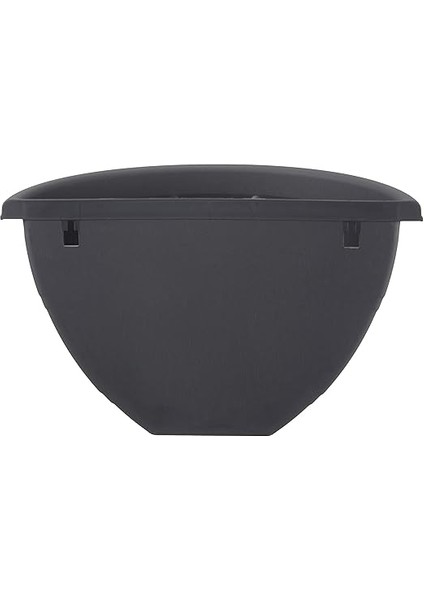 DD03 Damla Duvar Saksısı Askı Aparatlı 34,5cm, 3.4 Litre Antrasit fiyatları
