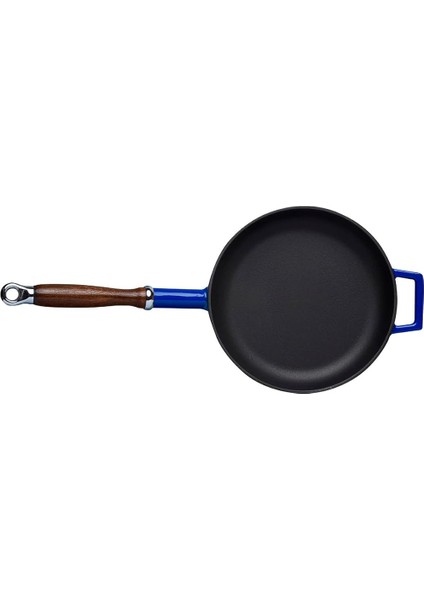 Metal Döküm Kızartma Tavası, 24 Cm, Mavi fiyatları