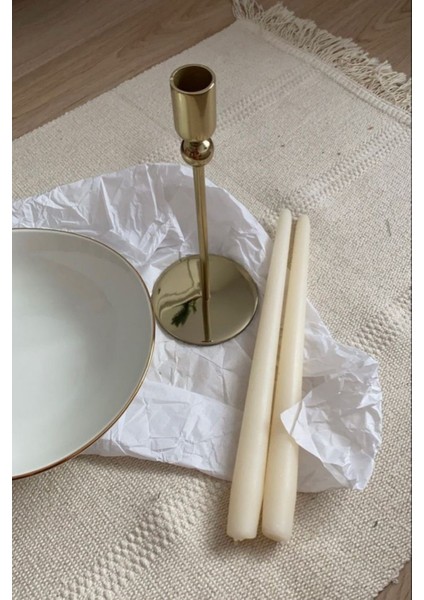 Şamdan Mum 2’li Set
