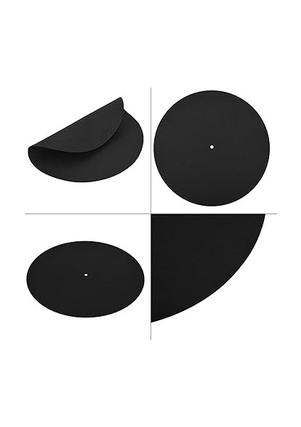 Kayıt Padü Ince Statik Turnu Döner Paspas, Vinil Kayıt Meraklıları Için Uygun, Çizik Önleme ve Gürültü Azaltma Için modelleri