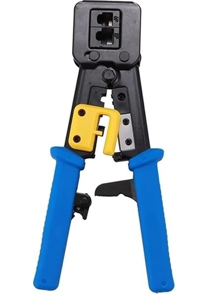 Nesil RJ45 Pense EZRJ45 Sıkma Pensesi RJ11 RJ12 RJ45 Ethernet Konektörü Sıkma Kesme Pensesi 10 Adet Yeni Nesil Delikli Jack Hediyeli indirimleri