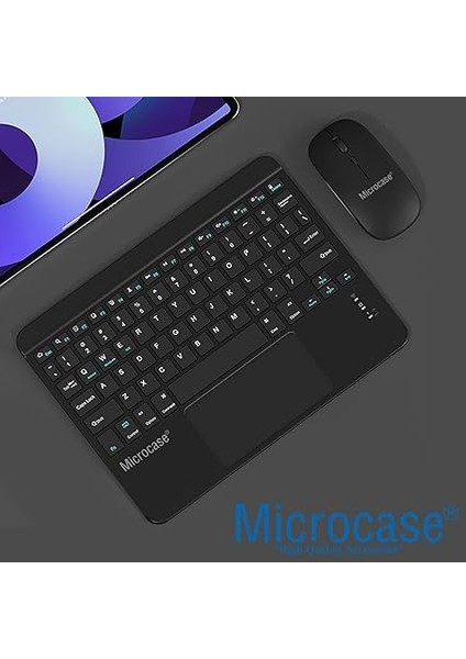 Tablet ve Telefonlar Için Türkçe Q Bluetooth Touchpad Klavye ve Mouse Set - AL3560 (Beyaz) fırsatları