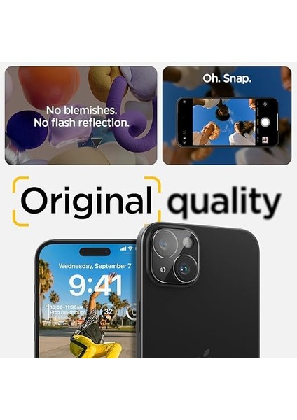 iPhone 15 / 15 Plus Kamera Lens Camı Koruyucu Glas.tr Optik (2 Adet) Crystal Clear - AGL06916 indirimleri
