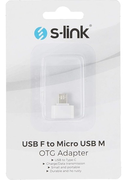 SL-TAOTG15 USB F To Microusb M Otg Çevirici
