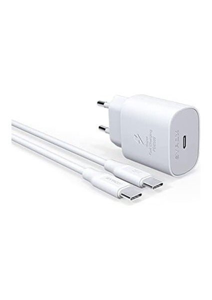 PD25T Q3.0 Pd 25W Type-C To Type-C Hızlı Şarj Aleti Set Beyaz fiyatları