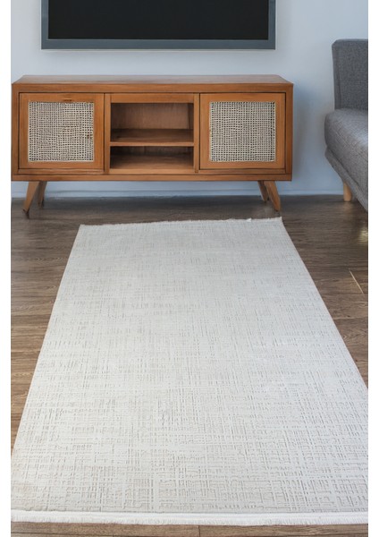 Beyaz Polyester Halı Antibakteriyel Tozumaz Saçaklı Salon Oturma Çocuk Odası Yolluk Makine fırsatları