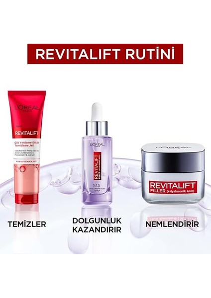 Parıs Revitalift Cilt Yenileme Etkili Temizleme Jeli - Glikolik Asit 150 ml indirimleri