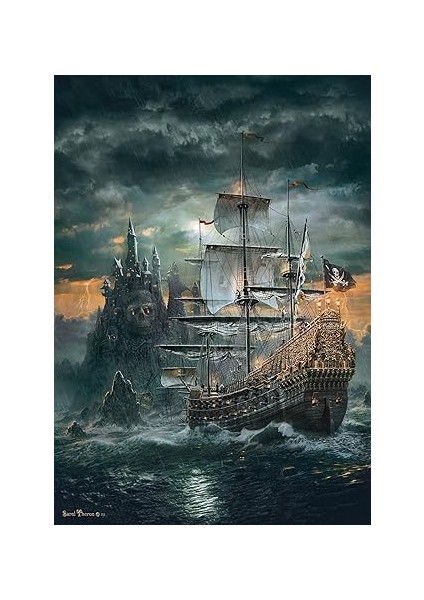 - 31682.3 - Yetişkin Puzzle - Korsan Gemisi, 1500 Parça fiyatları