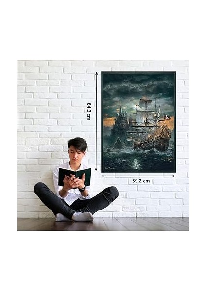 - 31682.3 - Yetişkin Puzzle - Korsan Gemisi, 1500 Parça fırsatları