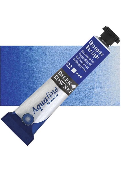 Aquafine Tüp Sulu Boya 8 Ml. 122 Ultramarıne Blue Lıght
