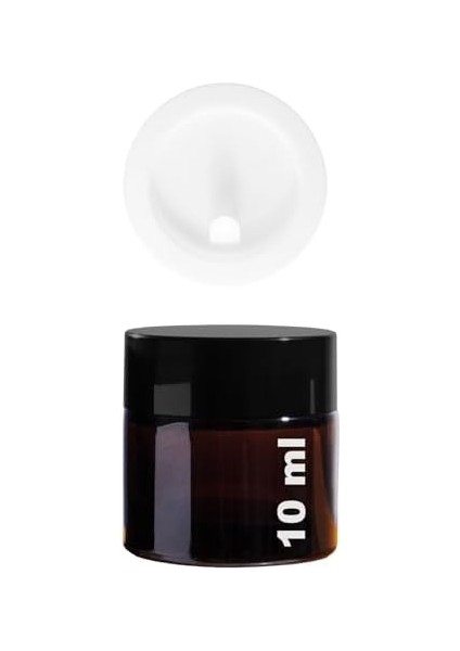 Afracam Mini Amber Cam Kavanoz, 10 ml Hacimli, Sızdırmaz Kapaklı, Krem ve Kozmetik Saklama Kutusu, Lip Balm 6 Adet fiyatları