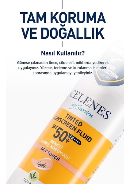 Herbal Renkli Güneş Koruyucu Dry Touch Light 50 Spf indirimleri