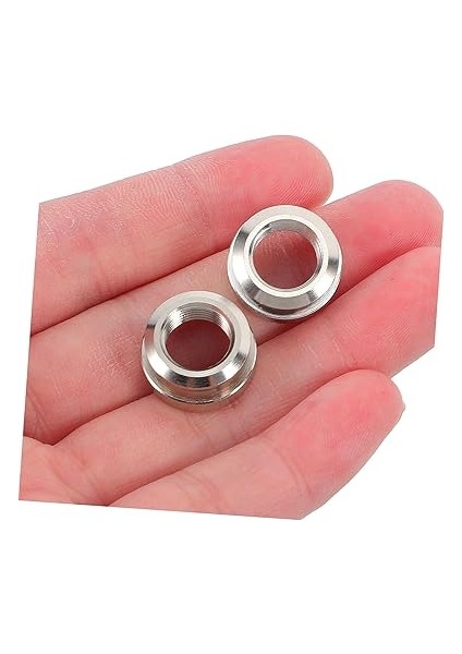 2 Adet Gitar Askısı Kilit Pimleri Pirinç Uç Pim Adaptörü Akustik Askı Düğmesi Soket Kapağı Metal Giriş Jakı Koruyucu Telli Enstrüman Yedek Malzemeleri fırsatları