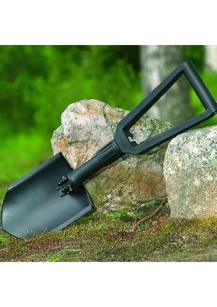 Katlanır Kürek, Kampçılar ve Dağcılar Için, Kürek ve Çapa Olarak Da Kullanılabilir, Kanvas Çantalı, Uzunluk (Açık Halde): 59 Cm, Sertleştirilmiş Bor Çeliği, Siyah, 1000621 modelleri