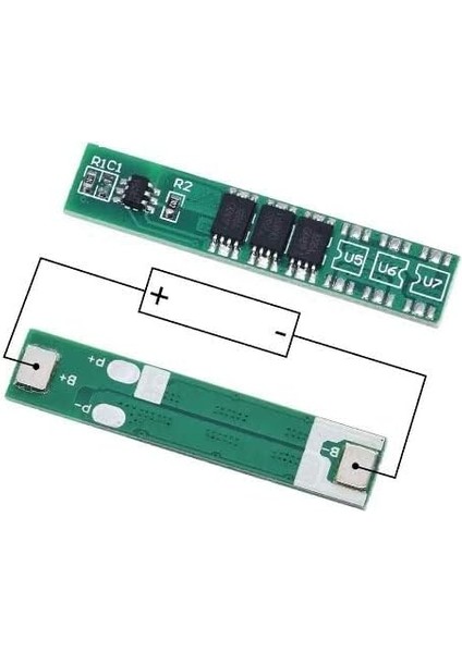1s 4A 3.7V 18650 Li-Ion Lityum Pil Koruma Levhası 5A