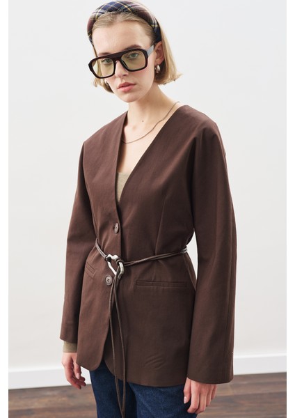 Studıo Blazer Ceket Acı Kahve fırsatları