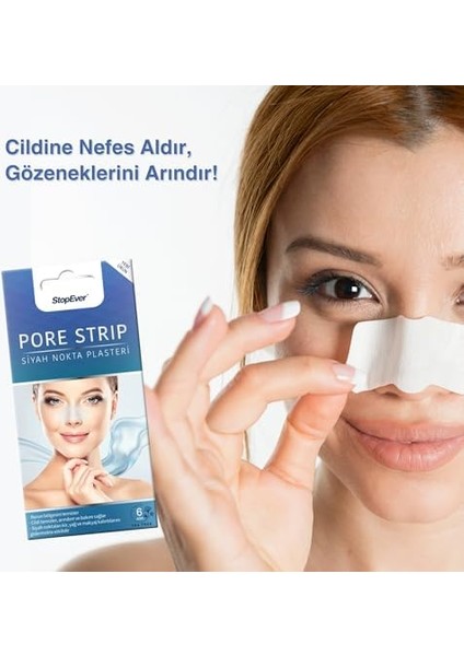 Stopever Pore Strip Siyah Nokta Burun Plasteri (6&apos;lı) modelleri