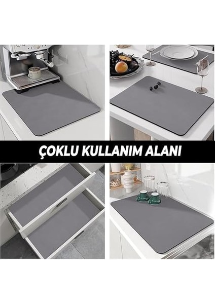 - Mikrofiber Bulaşık Kurutma Matı, Tezgah Üstü Kurulama Örtüsü, Bulaşıklık 35X45 cm modelleri