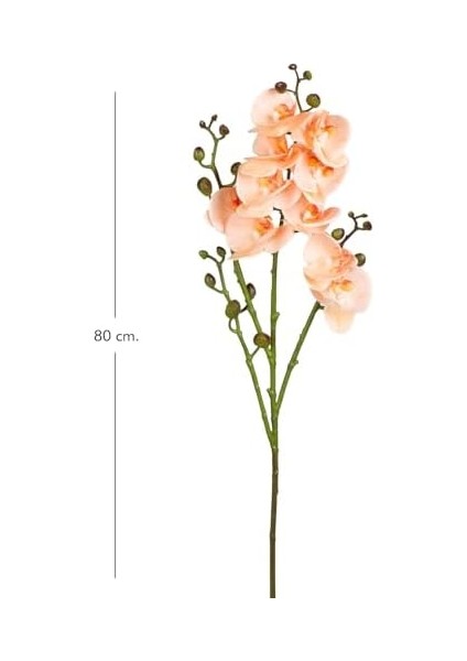 Orkide Gerçek Dokulu Somon 80 Cm. fiyatları