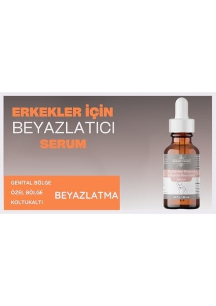 Erkekler Için Özel Bölge Beyazlatıcı, Koltukaltı Beyazlatıcı Serum 30 ml fiyatları