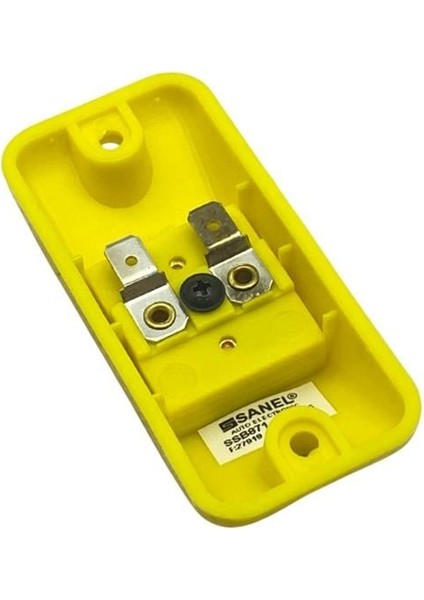 Duracak (Stop) Ikaz Butonu Düz-Tavan Tipi Sarı (Dik) (80*38 Mm) Belediye Otobüsü fiyatları