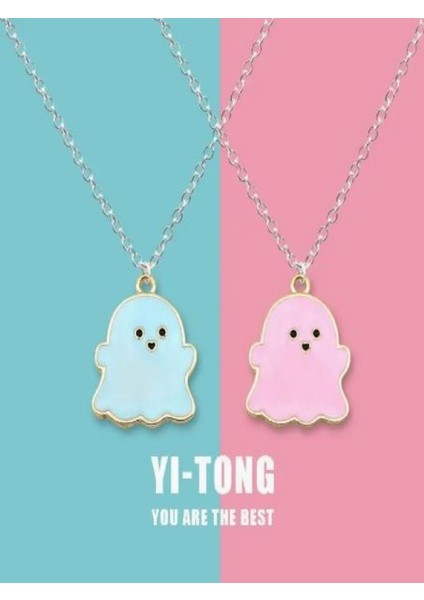 14K Altın Kaplama Hayalet Kolye-Paket Içeriğinde 1 Ad Kolye Bulunmaktadır indirimleri