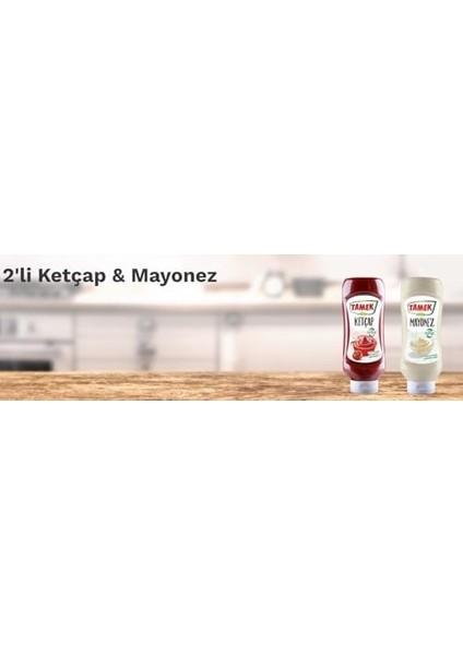 Tamek Ketçap 600 gr + Mayonez 540 gr