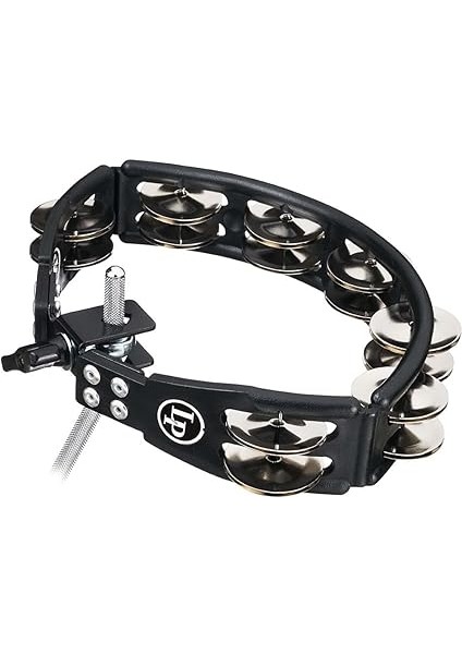 Latin Percussion Tambourin Cyclop Montierbar Black Stahlschellen Zweireihig LP160,BEYAZ fiyatları