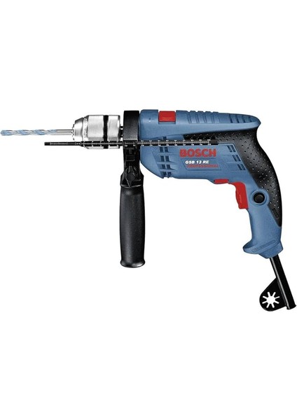Professional Gsb 13 Re Darbeli Matkap (600 W, Mandren Çapı: 1,5-13 Mm, Betonda Delme Çapı: 15 Mm)